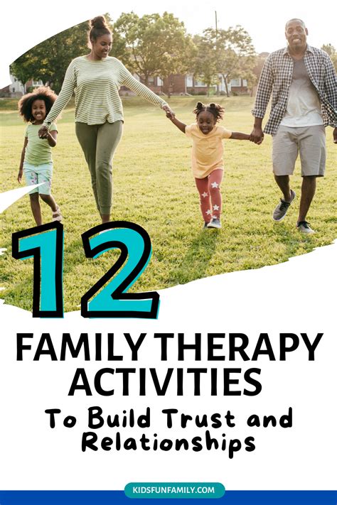 10 Family Therapy Activities For Building Relationships.